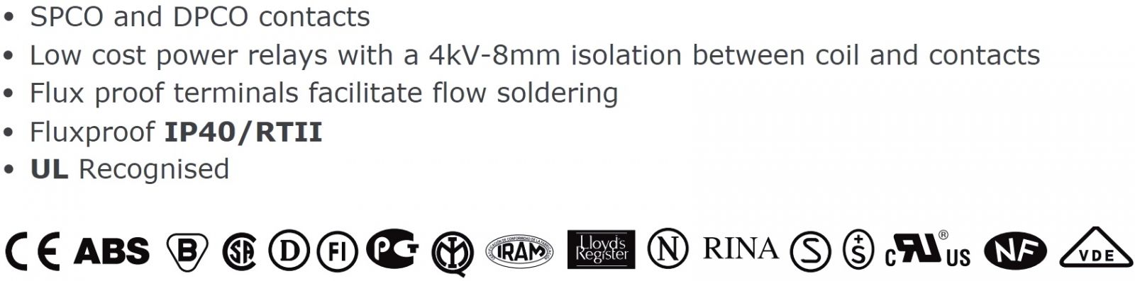 ממסרים לאלקטרוניקה FINDER